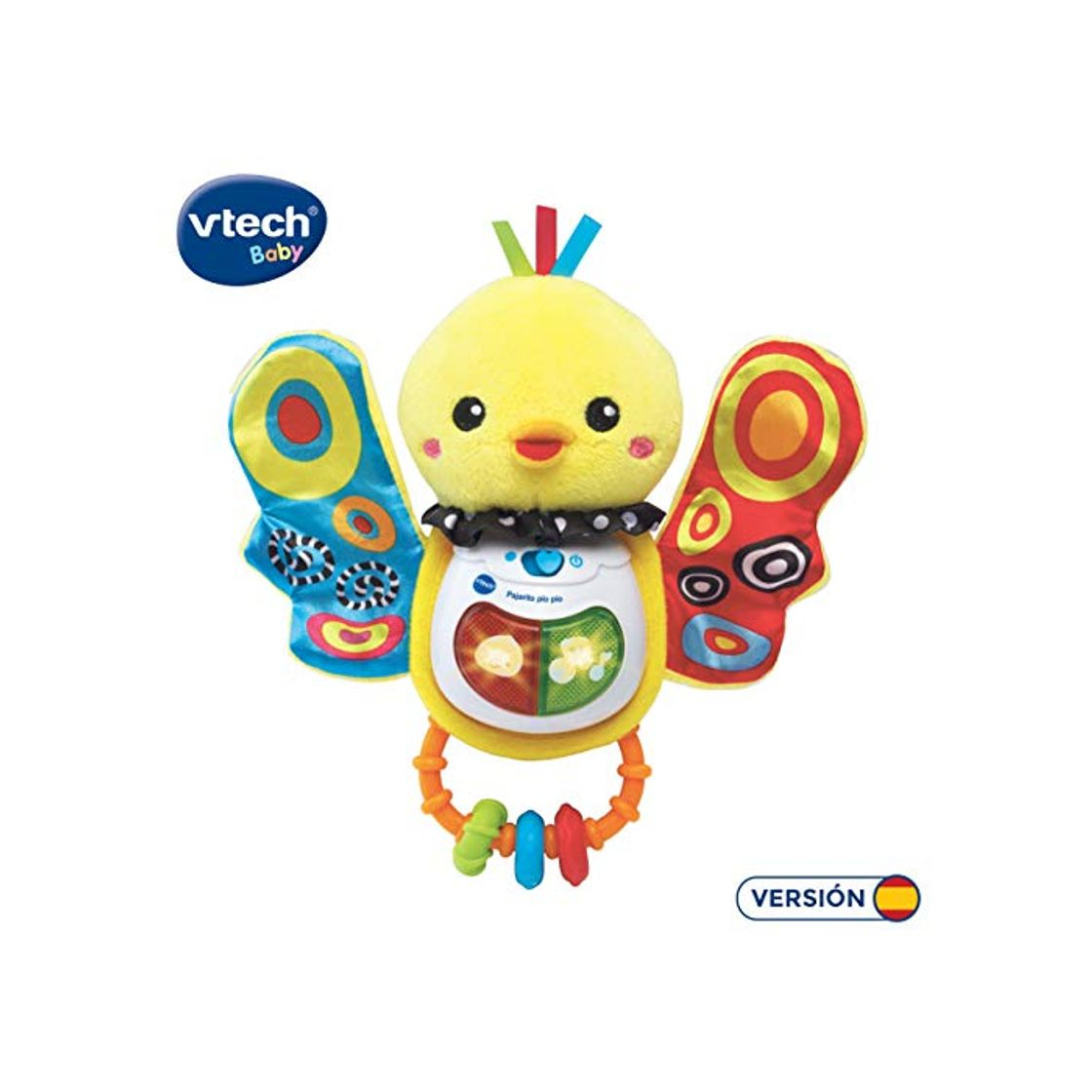 Producto VTech-80-185322 Sonajero Pajarito pío con Voz, Color