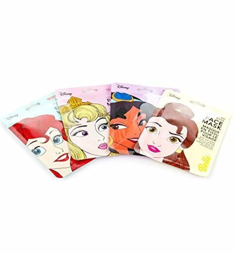 Disney Set Of 4 Princess Sheet Face Mask Collection