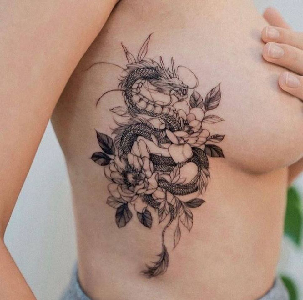 Moda Tatuagem de dragão 🐉