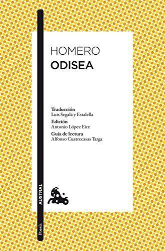 Odisea: Traducción de Luis Segalà y Estalella. Edición de Antonio López Eire.