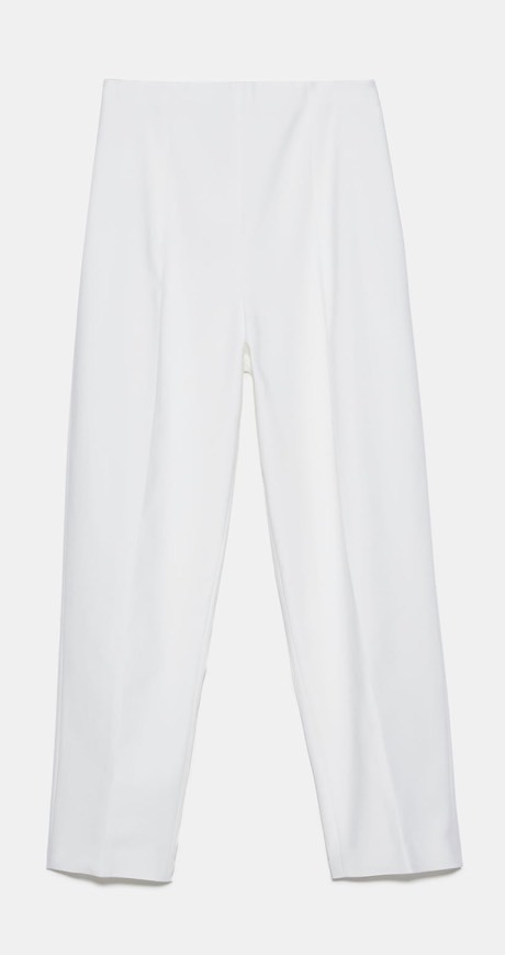 Producto Pantalon pinzas blanco