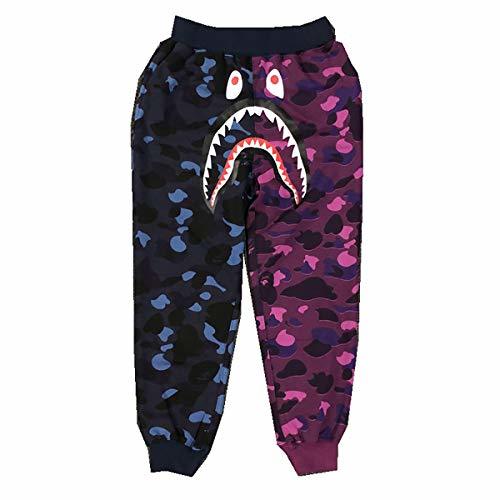 Categoría de hogar W&TT Pantalones de chándal de Patchwork de Cintura elástica para Hombre Bape