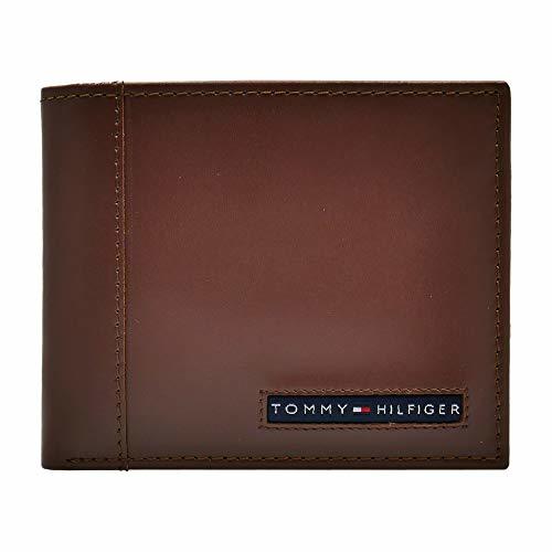 Product Tommy Hilfiger Cambridge Passcase cartera con tarjetero extraíble de cuero