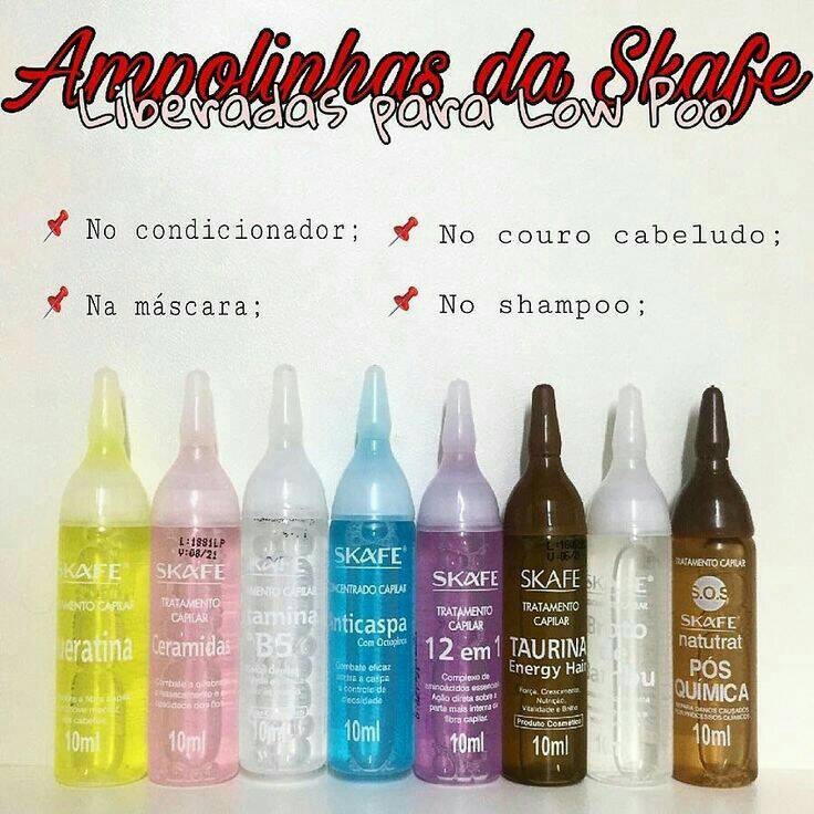 Fashion Ampolas para o cabelo
