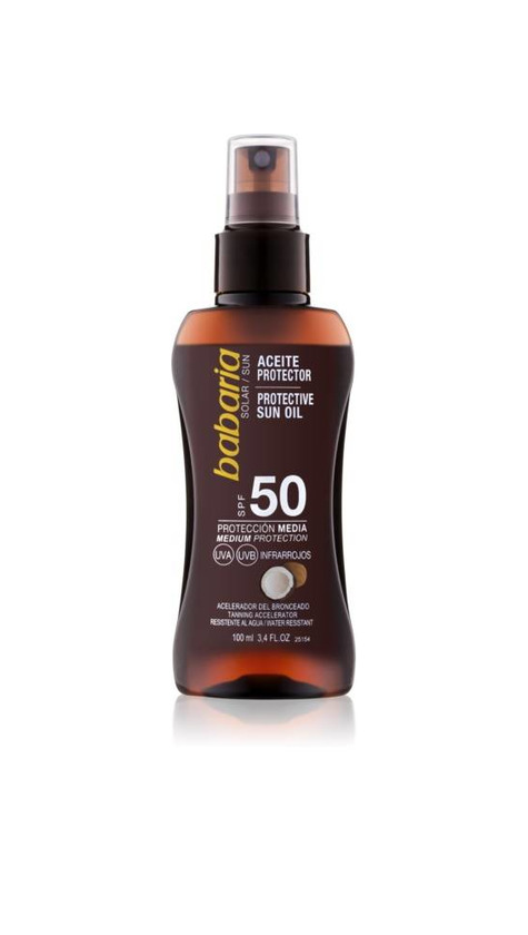 Producto Babaria sun protective