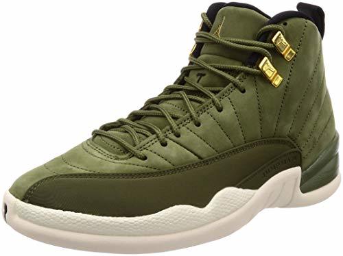 Products Nike Air Jordan 12 Retro, Zapatillas de Gimnasia para Hombre, Verde