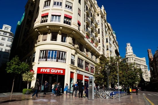 Restaurants Five Guys Valencia Ayto