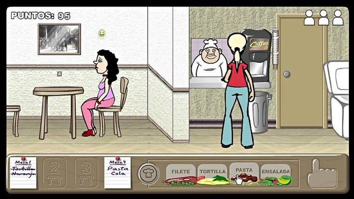 Videogames La camarera 🍟🍔🥤