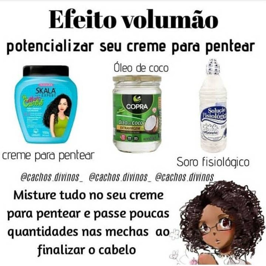 Products Dicas de cachos