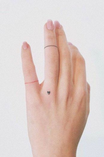 Tatuagem nós dedos 🖤