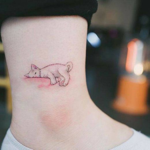 Tatuagem de gatinho 🥺💜