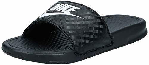 Social Nike Wmns Benassi JDI, Chanclas para Mujer, Negro