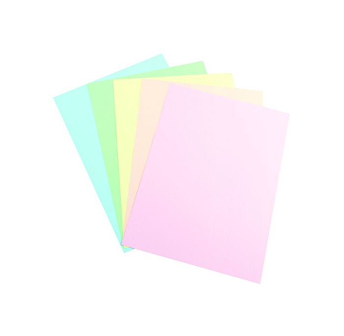 Producto Papel pastel A4 de colores surtidos, 100 hojas