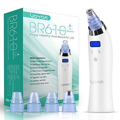 Social VOYOR 4-In-1 Limpiador de Poros Electrico Extractor Puntos Negros Kit Eliminador Puntos