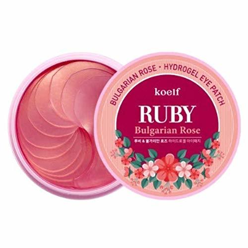 Belleza Koelf Ruby Bulgarian Rose Hydro Gel Eye Patch 60pcs/30pairs