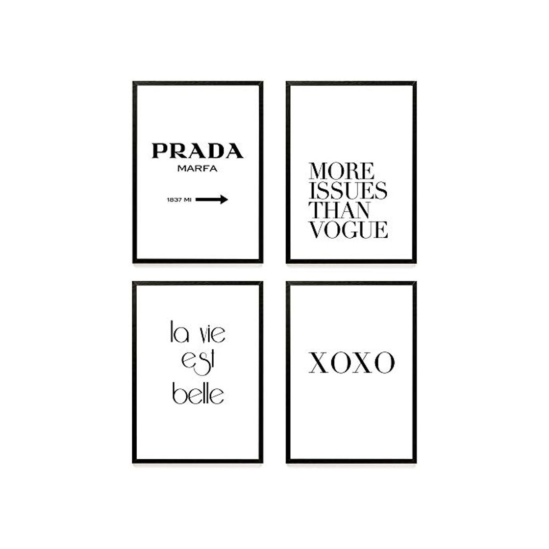 Social Heimlich Cuadros Decorativos - Decoración Colgante para Paredes de Sala, Dormitorios y