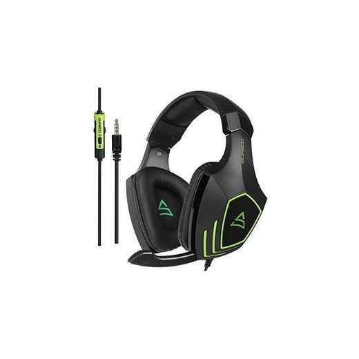 SUPSOO G820 Xbox One PS4 Estéreo Juego Auriculares Bass Gaming Headsets con