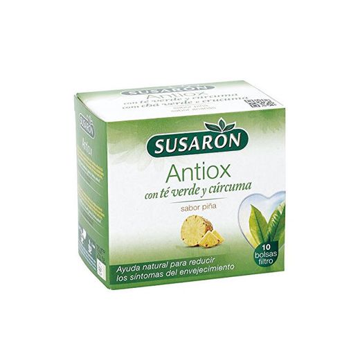 SUSARN infusin antiox con t verde y crcuma sabor pia estuche 10