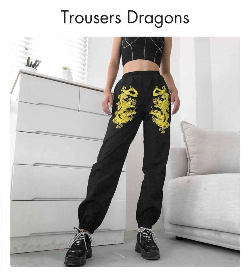 Moda Trousers Dragon