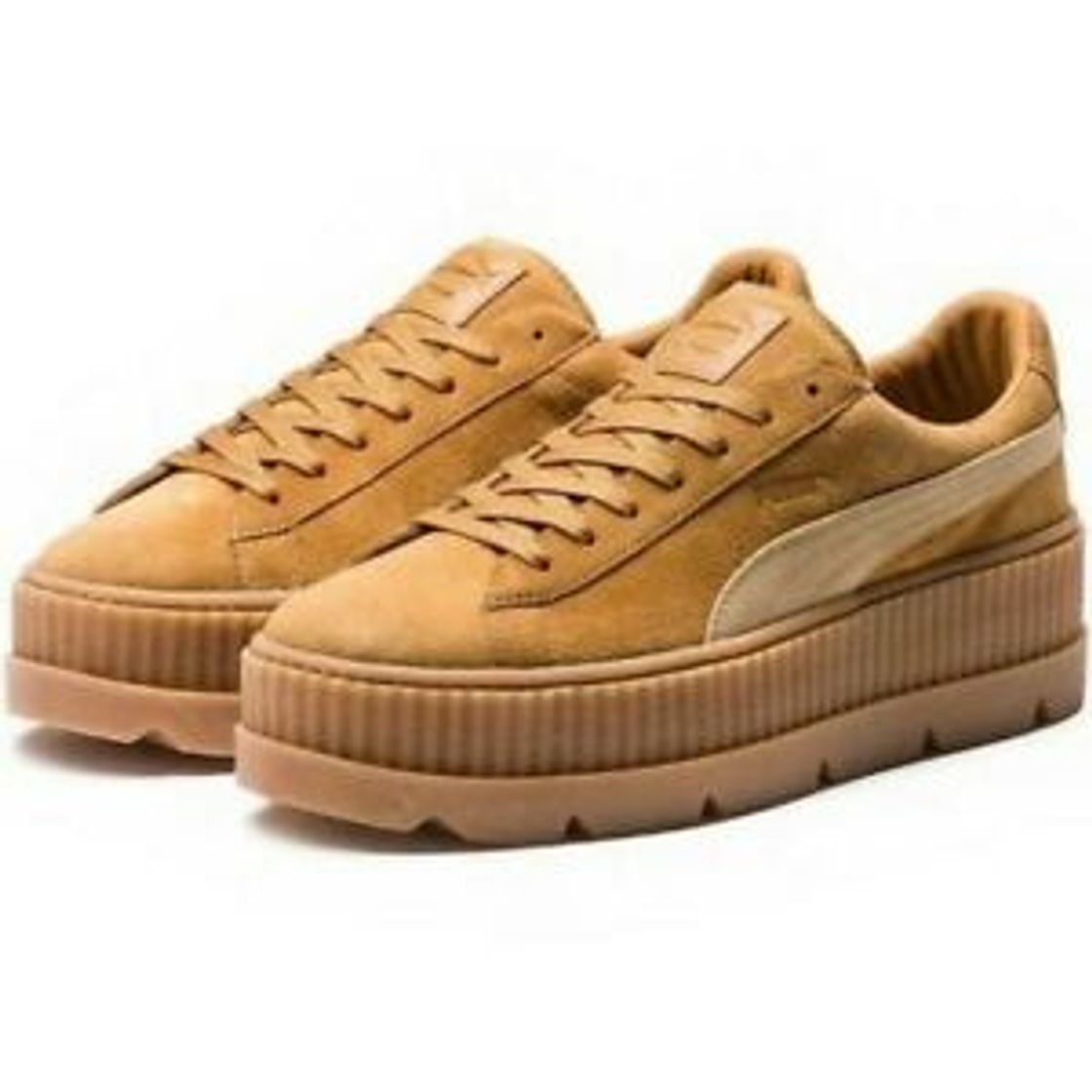 Lugar Puma x Fenty Cleated Creeper Suede Golden Brow by Rihanna