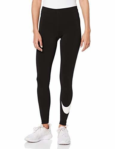 Nike Legasee Legging Swoosh Pantalones Deportivos, Mujer, Negro