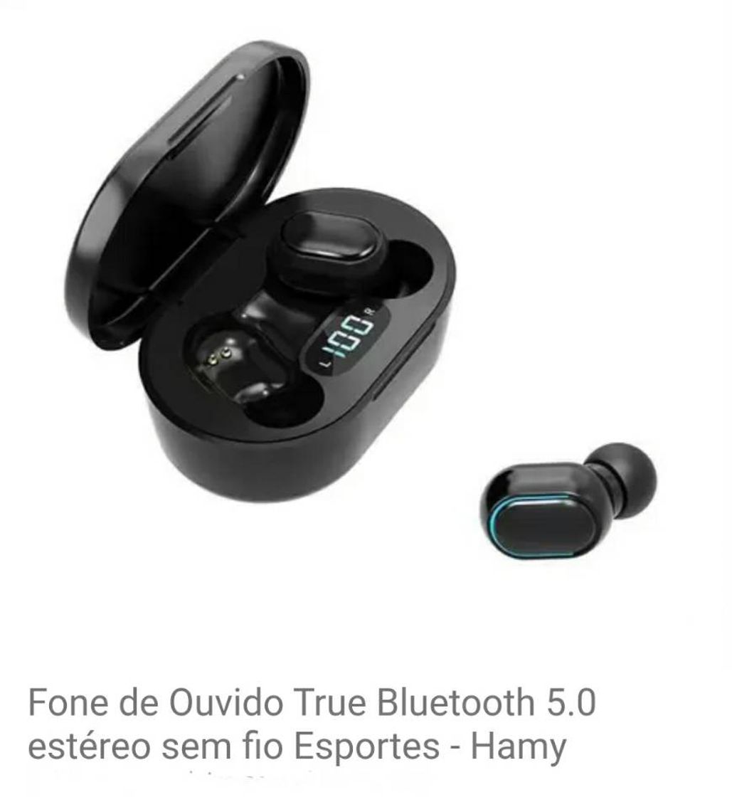 Moda Fone de Ouvido True Bluetooth 5.0 estéreo sem fio Esportes