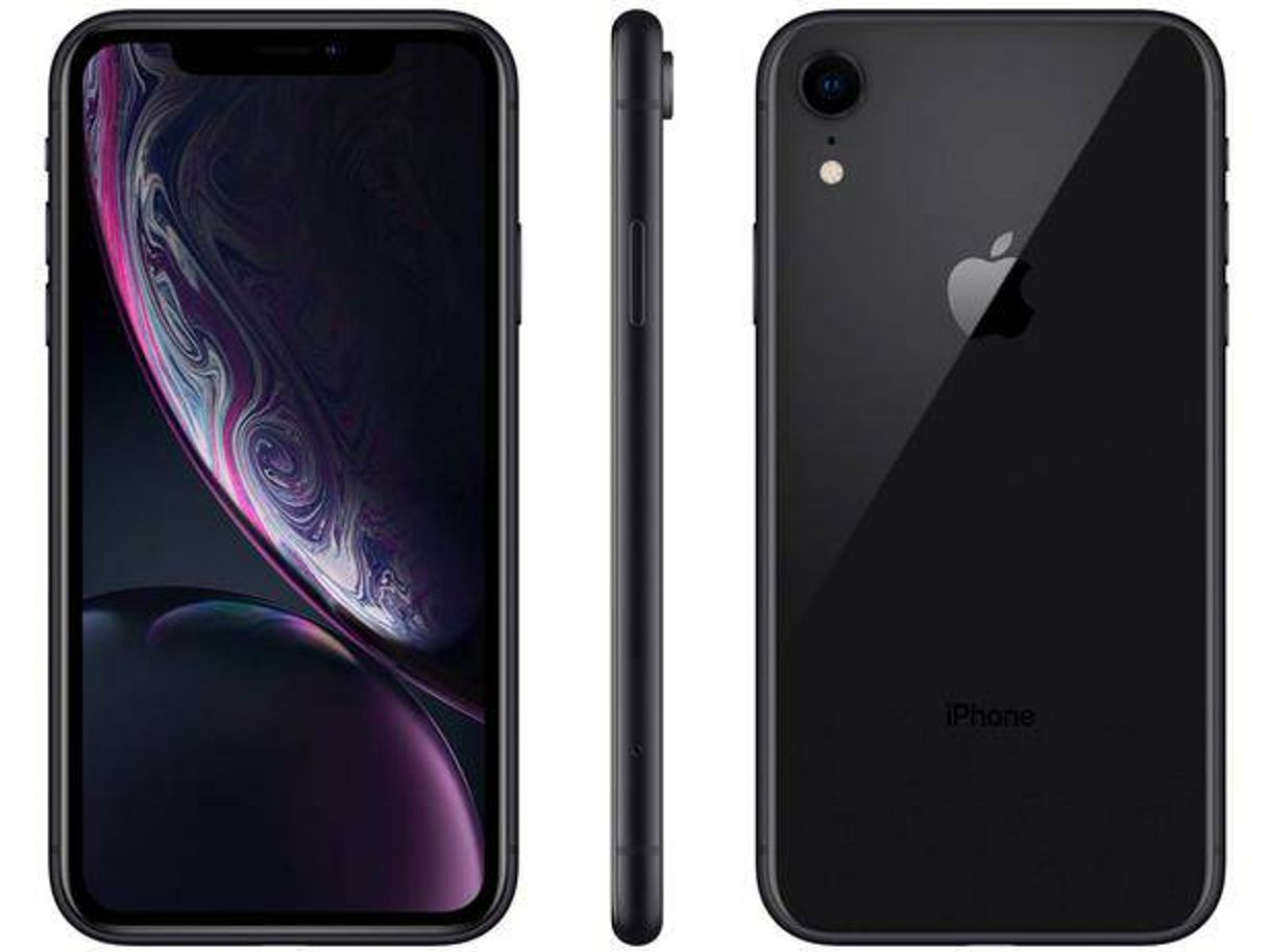 Fashion iPhone XR Apple 64GB Preto 6,1” 12MP - iOS