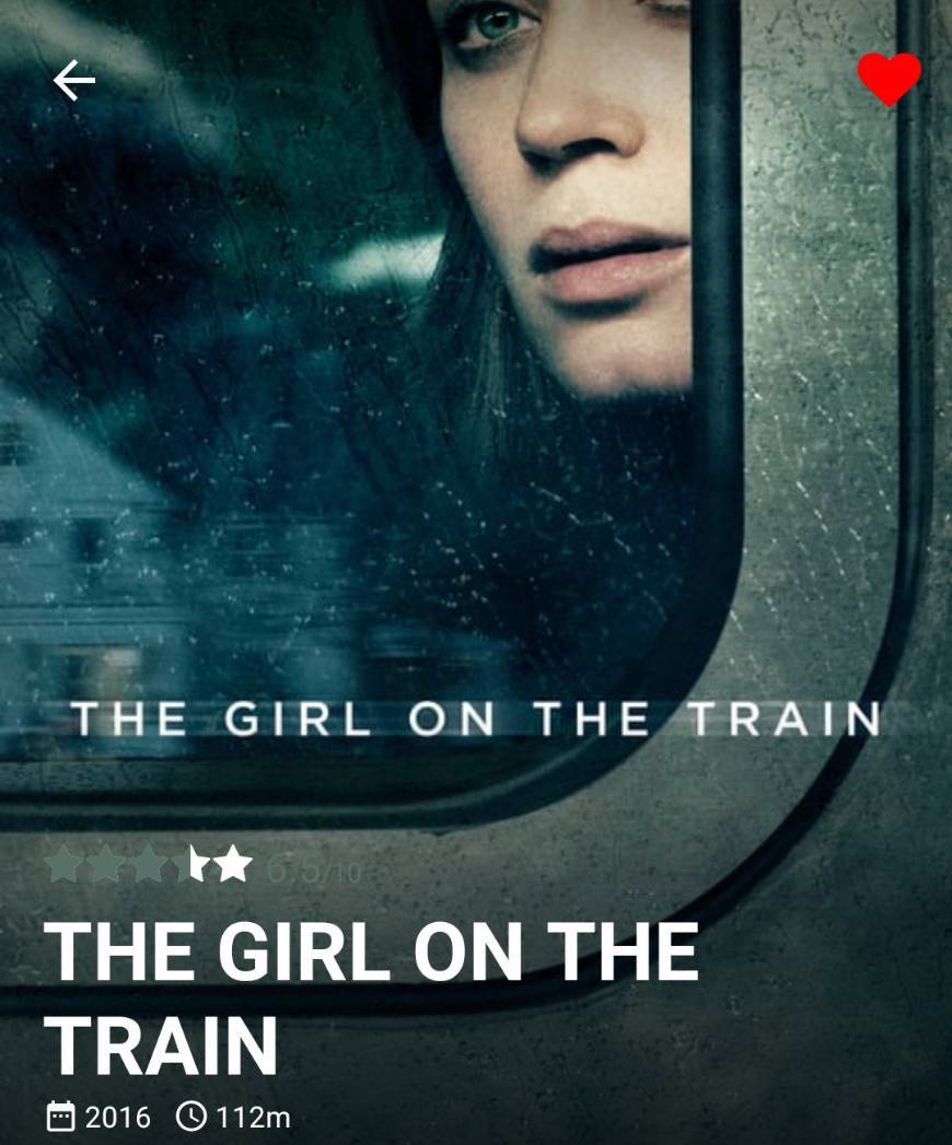 Película La chica del tren