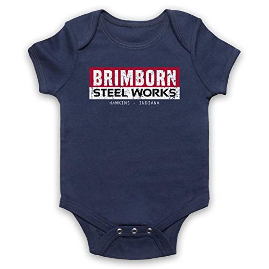 Social Inspired Apparel Inspirado por Stranger Things Brimborn Steel Works No Oficial Bebé
