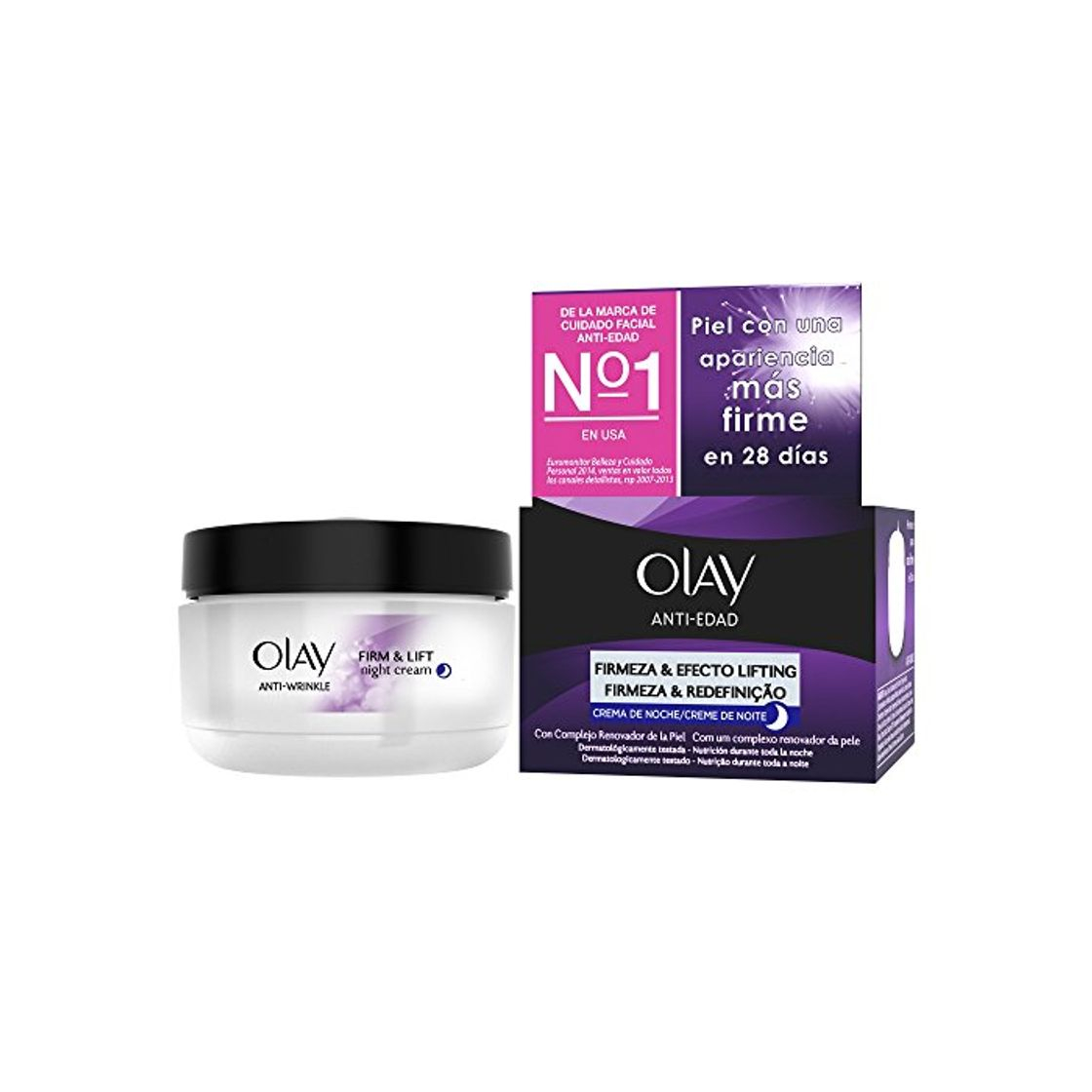 Productos Olay Anti-EdadCrema facial de noche hidratante Firmeza & Efecto Lifting 50 ml