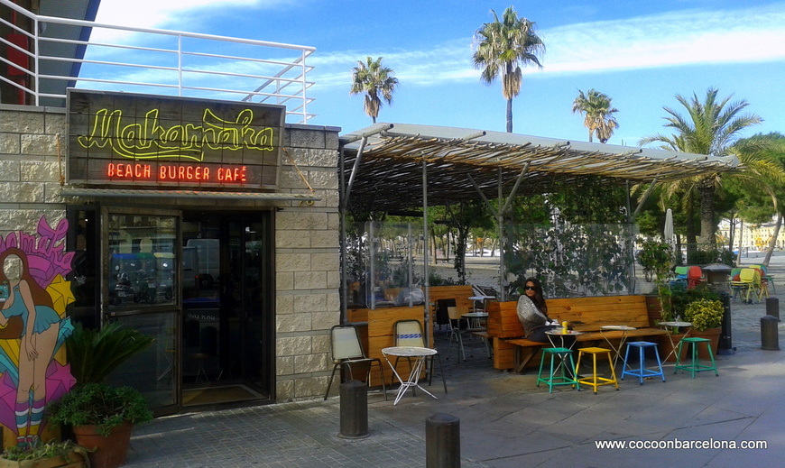 Restaurantes Makamaka Beach Burger Cafe