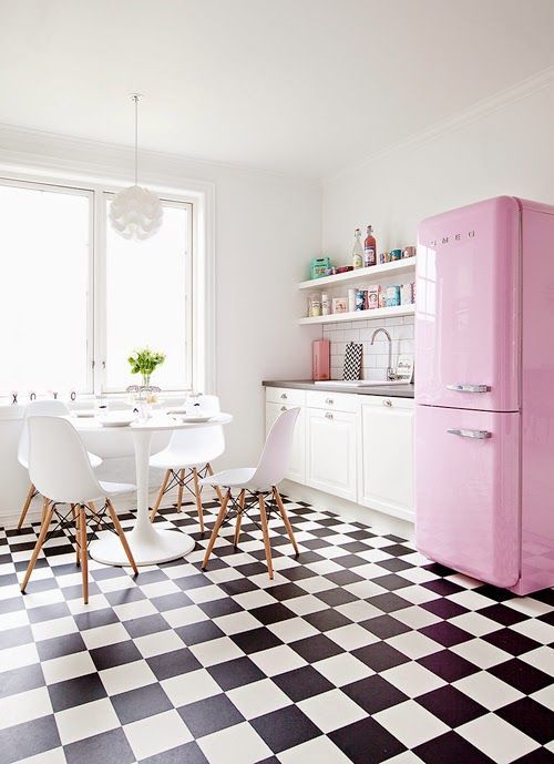 Productos Smeg cor de rosa 