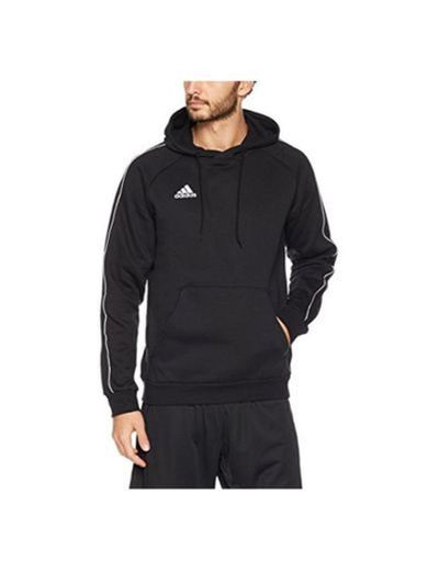 adidas Core18 Hoody Sweatshirt, Hombre, Negro