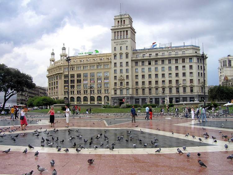 Lugar Plaza Catalunya