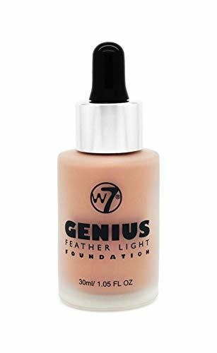 W7 Genius Super Smart Pluma Natural Tan Light Make Up Foundation