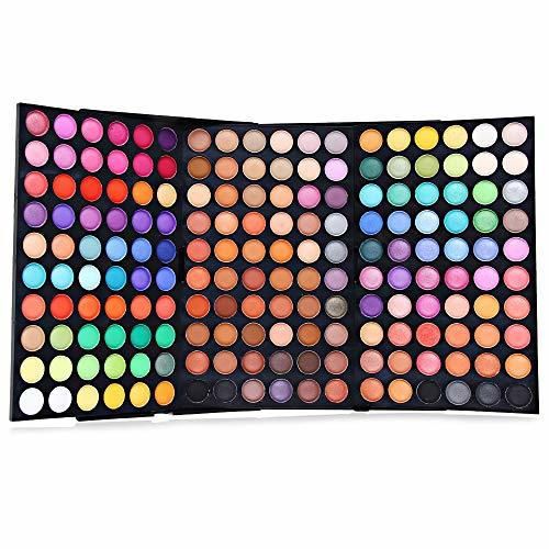 PhantomSky 180 Colores Sombra de Ojos de Maquillaje Cosmética Kit