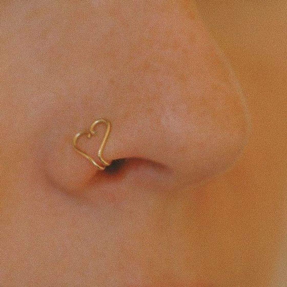 Fashion Pircing de coração no nariz 👃😝