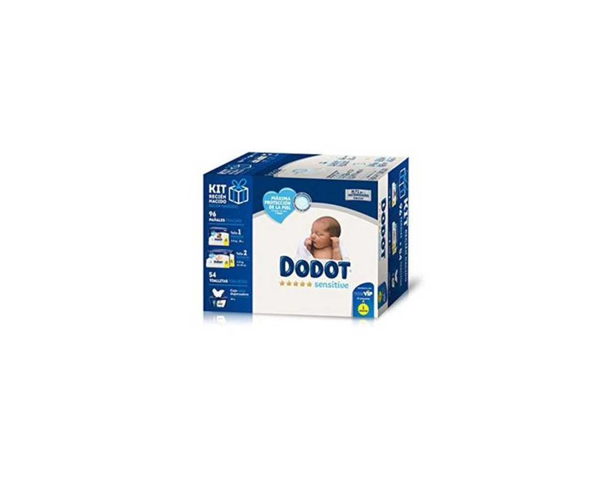 Beauty Dodot Sensitive Pañales Talla 1, 28 pañales, 2-5kg