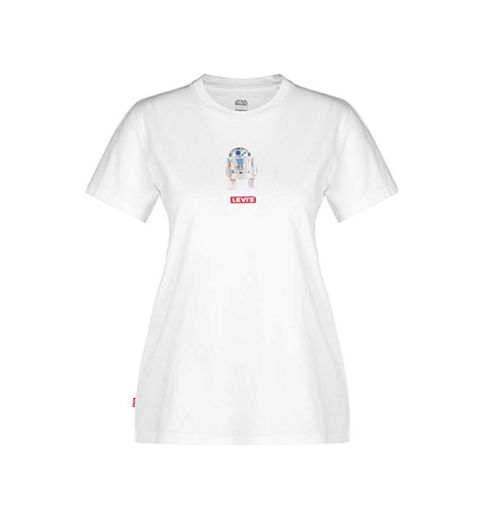Levi's® The x Star Wars W Camiseta R2D2 White