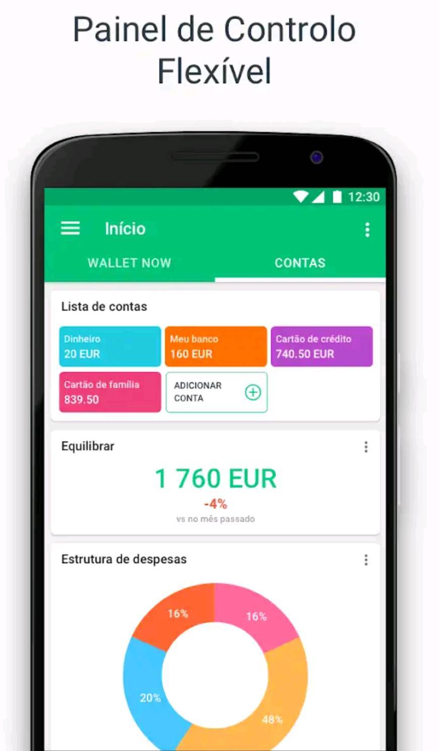 App Wallet - Gestor de orçamento