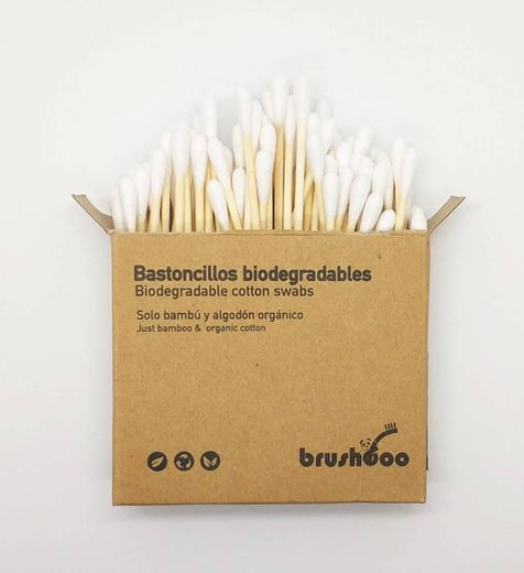 Bastoncillos biodegradables de bambú – Brushboo