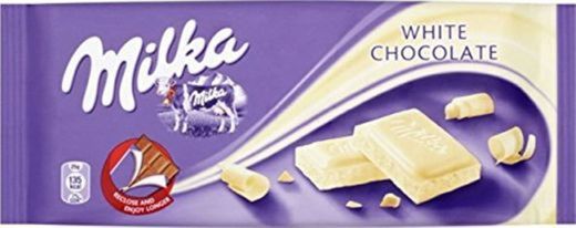 Milka Barra De Chocolate Blanco