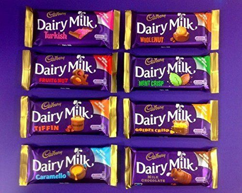 MILKA chocolate cadbury dairy milk fruit&nut tableta 200 gr