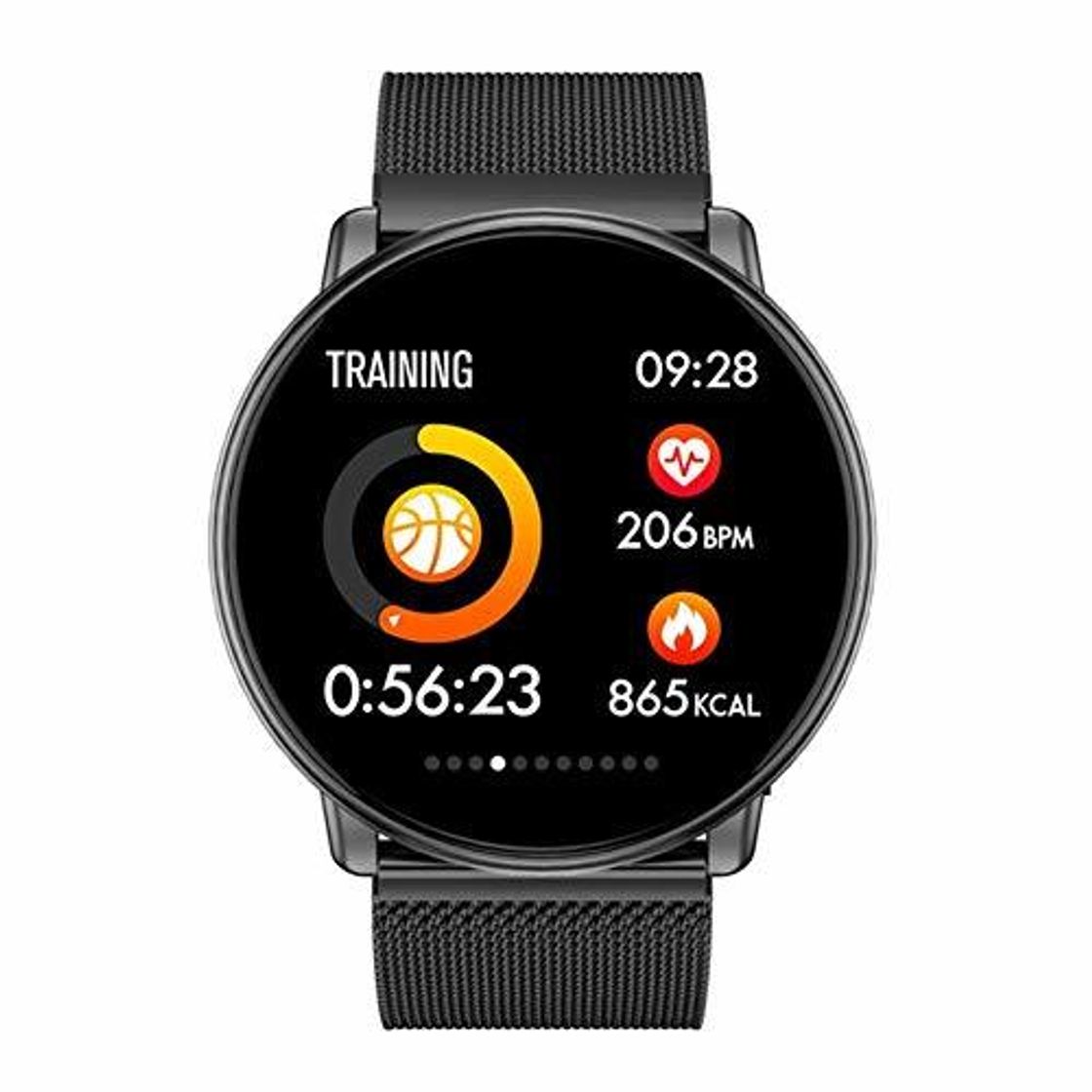 Social QXYOUNGB Reloj Inteligente de Moda Frecuencia cardíaca Monitoreo del sueño Pulsera Bluetooth