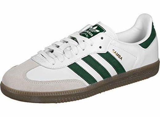Adidas Schuhe Samba OG Footwear White-Collegiate Green-Crystal White