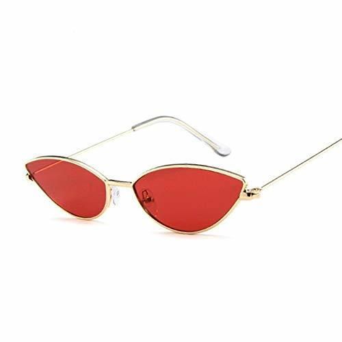 Nobrand Cute Sexy Cat Eye Sunglasses Women Retro Small Red Cateye Sun