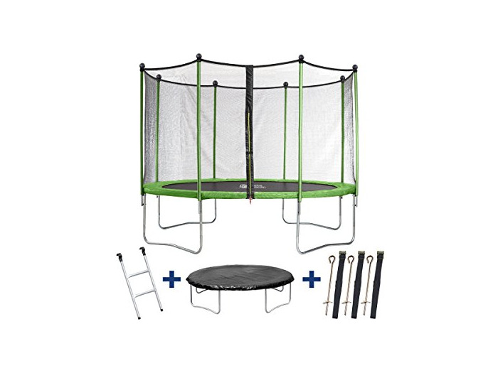 Product Trampolin Yoopi - Ø 3.65 m - escalera