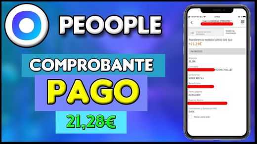 PAGO de PEOOPLE App 