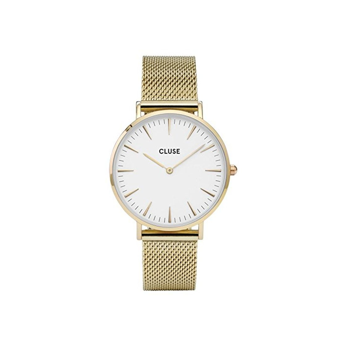 Social Cluse Reloj Analógico Automático para Mujer con Correa de Acero Inoxidable