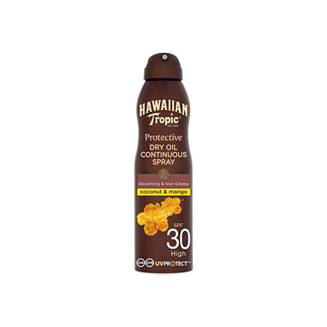 Belleza Hawaiian Tropic Protective Bruma Aceite Seco - Aceite en Seco bronceador formato